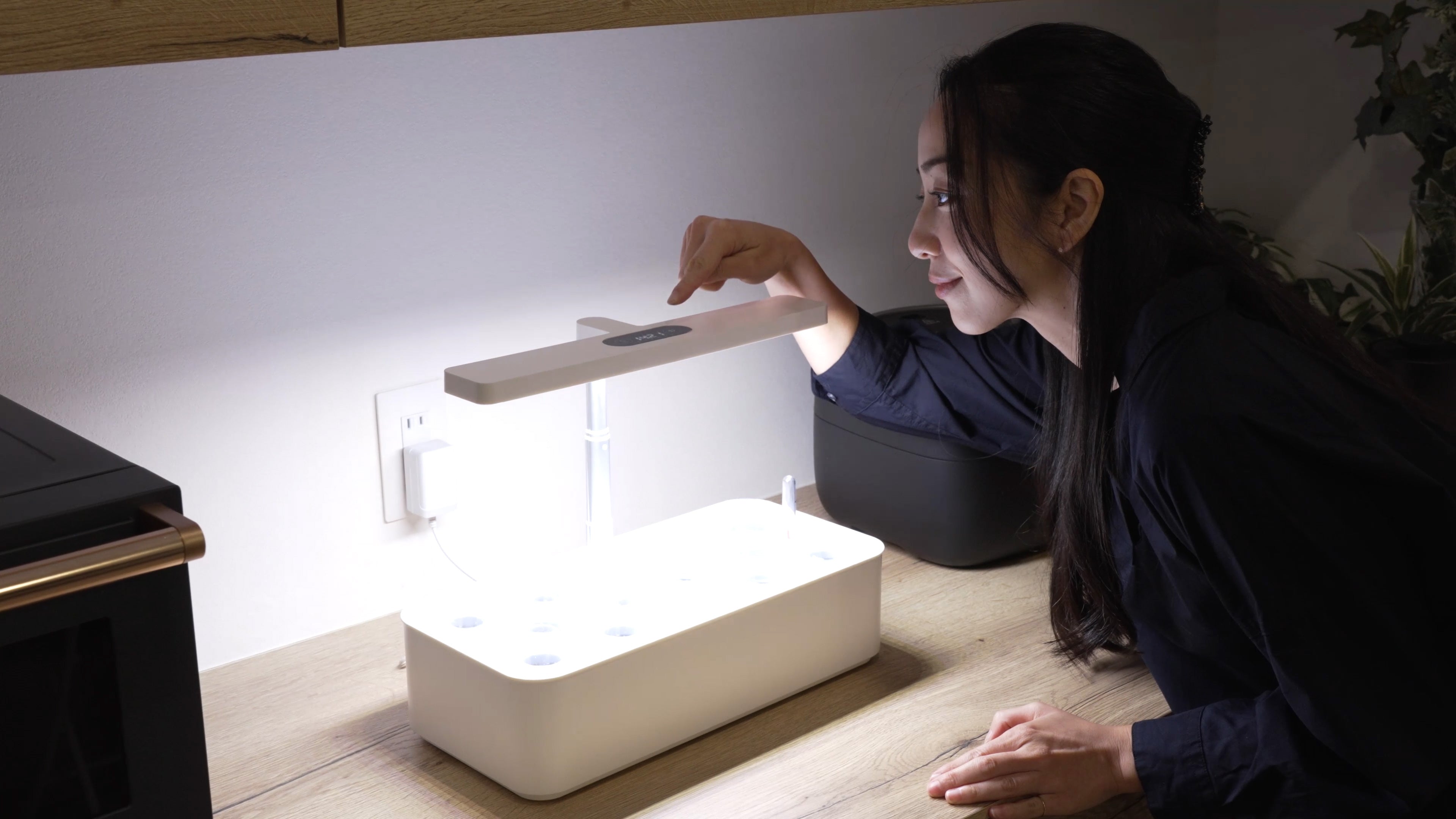 ライトの光がまぶしい時は